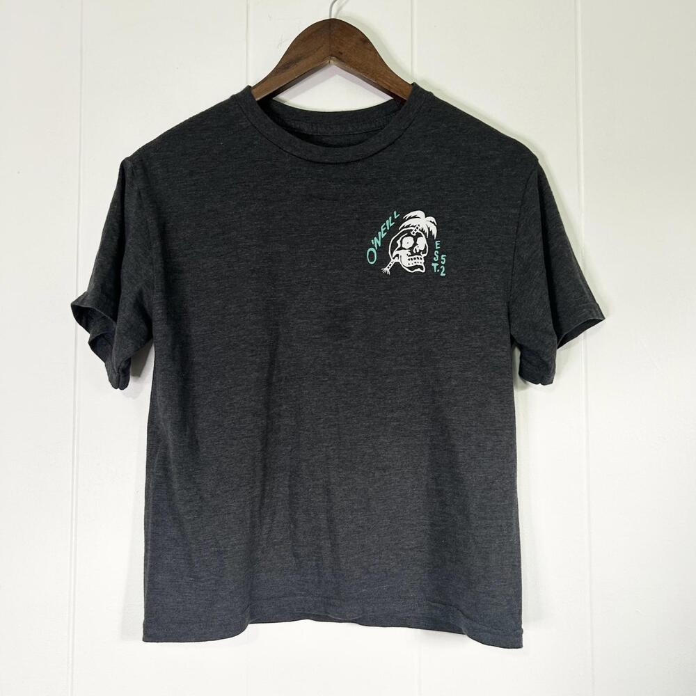 O’Neill Graphic Beach Skateboard Surf T-Shirt Standard Fit Boys Medium